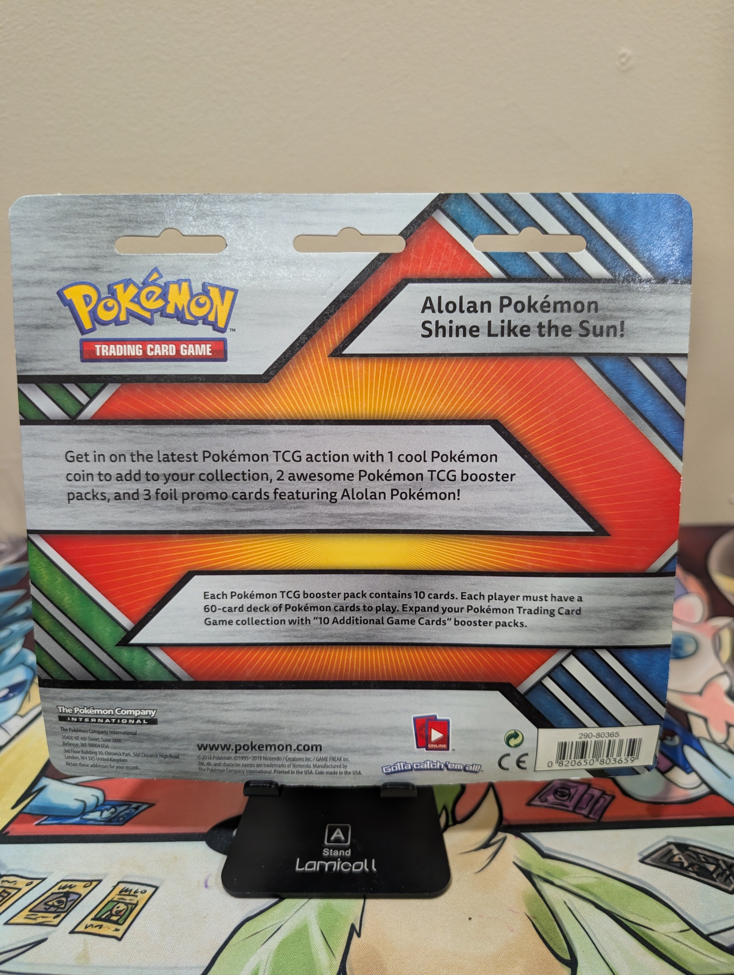 Pokémon TCG: 2 Booster Packs, Coin & Alolan Muk, Alolan Dugtrio & Alolan Golem Promo Cards