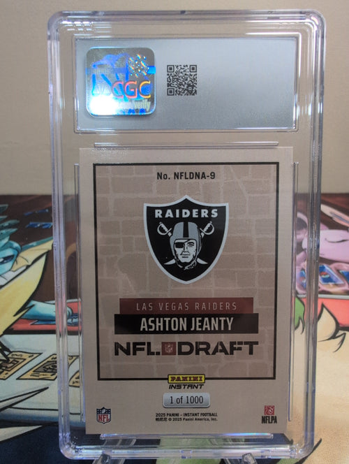 2025 Instant #NFLDNA-9 Ashton Jeanty NFL Draft Night