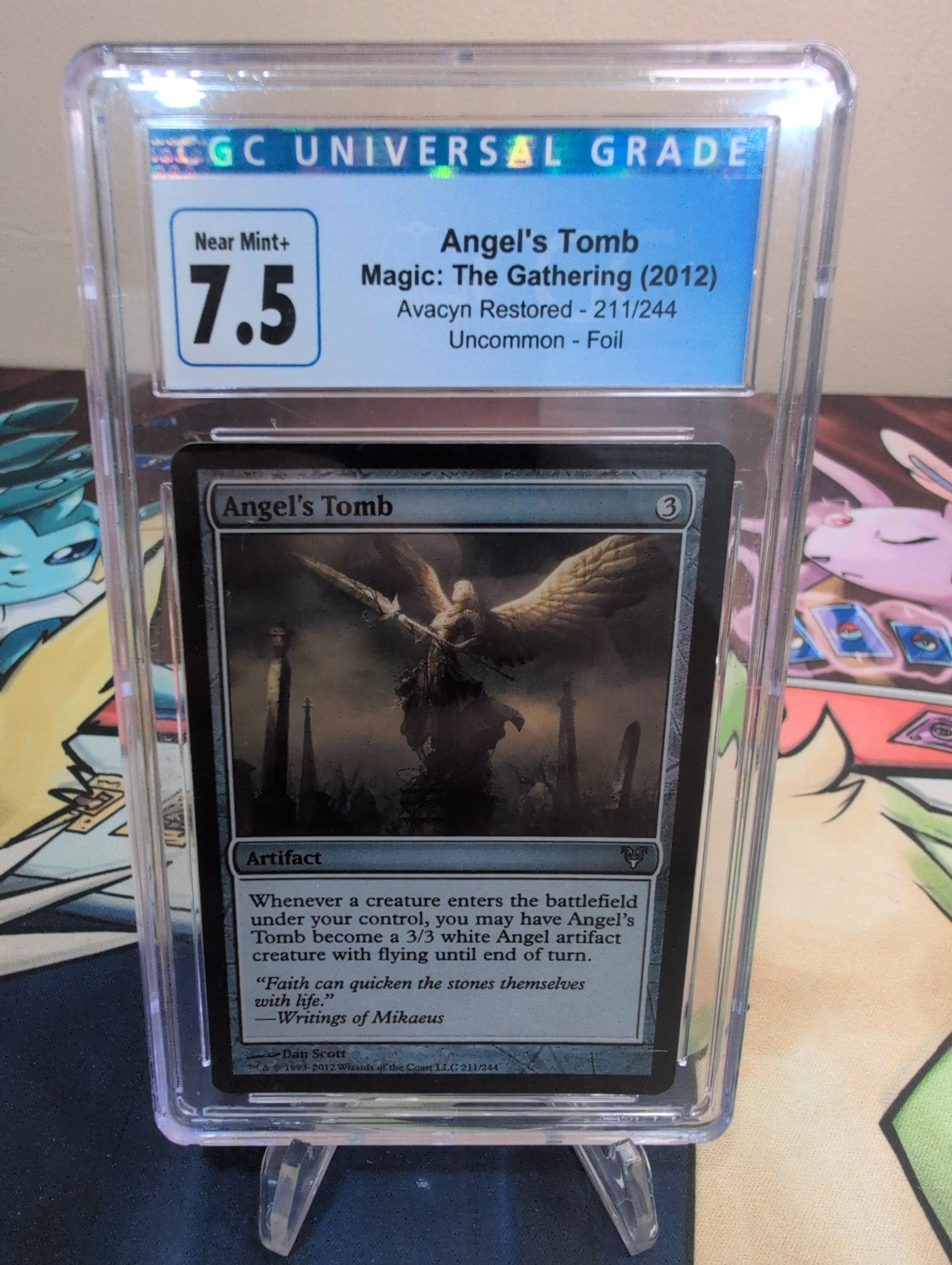 Angel's Tomb Avacyn Restored Regular Cgc 7.5
